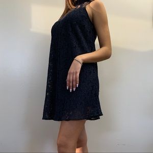 Navy blue dress